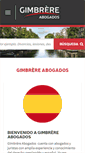 Mobile Screenshot of gimbrere.es